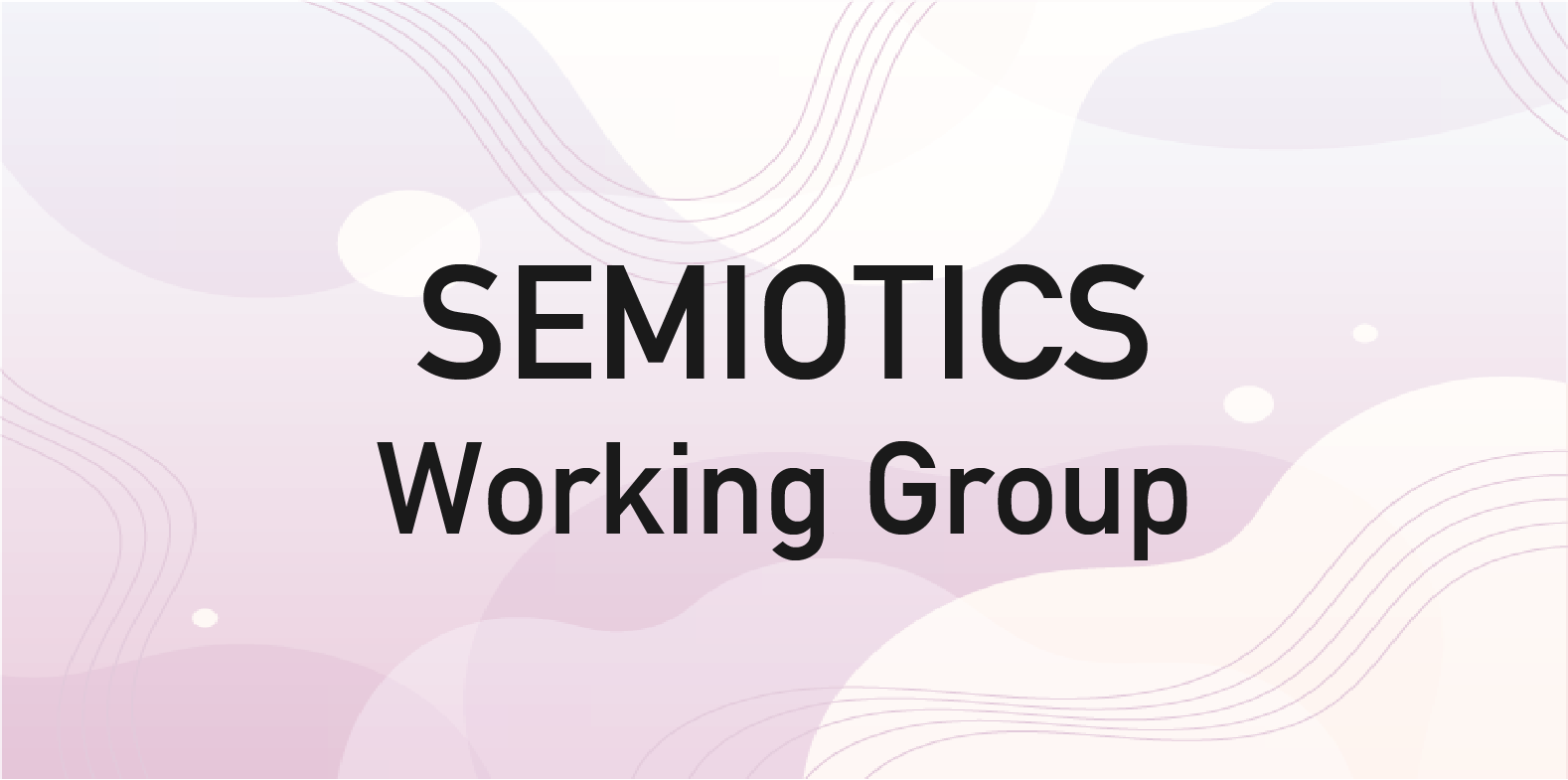 Semiotics Working Group